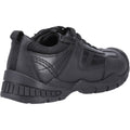 Hush Puppies Travis JNR Leather Boys's Black Lace-Up Shoes