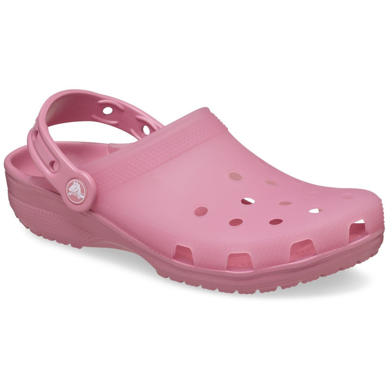 Crocs Classic Frosted Synthetic Rosette Clogs