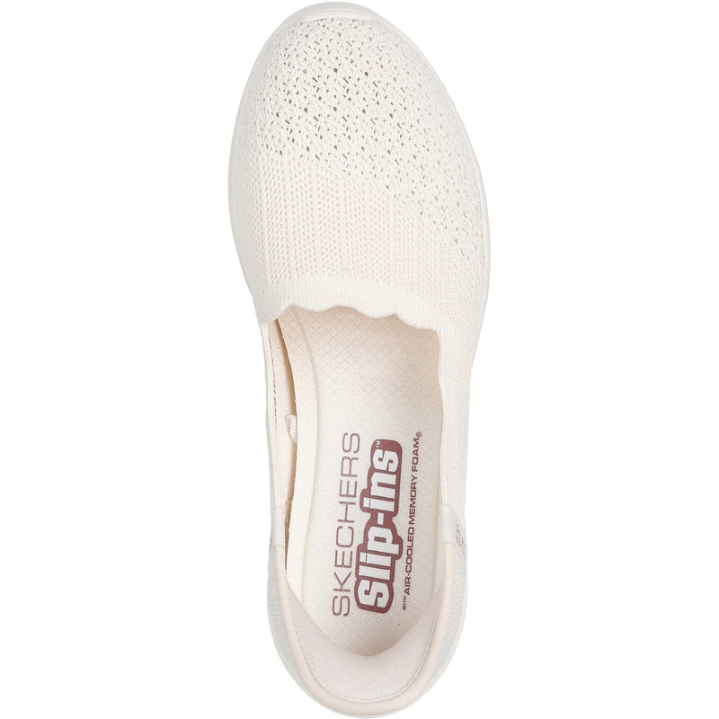 Skechers Seager Believe It Textile Women's Off White Sneakers