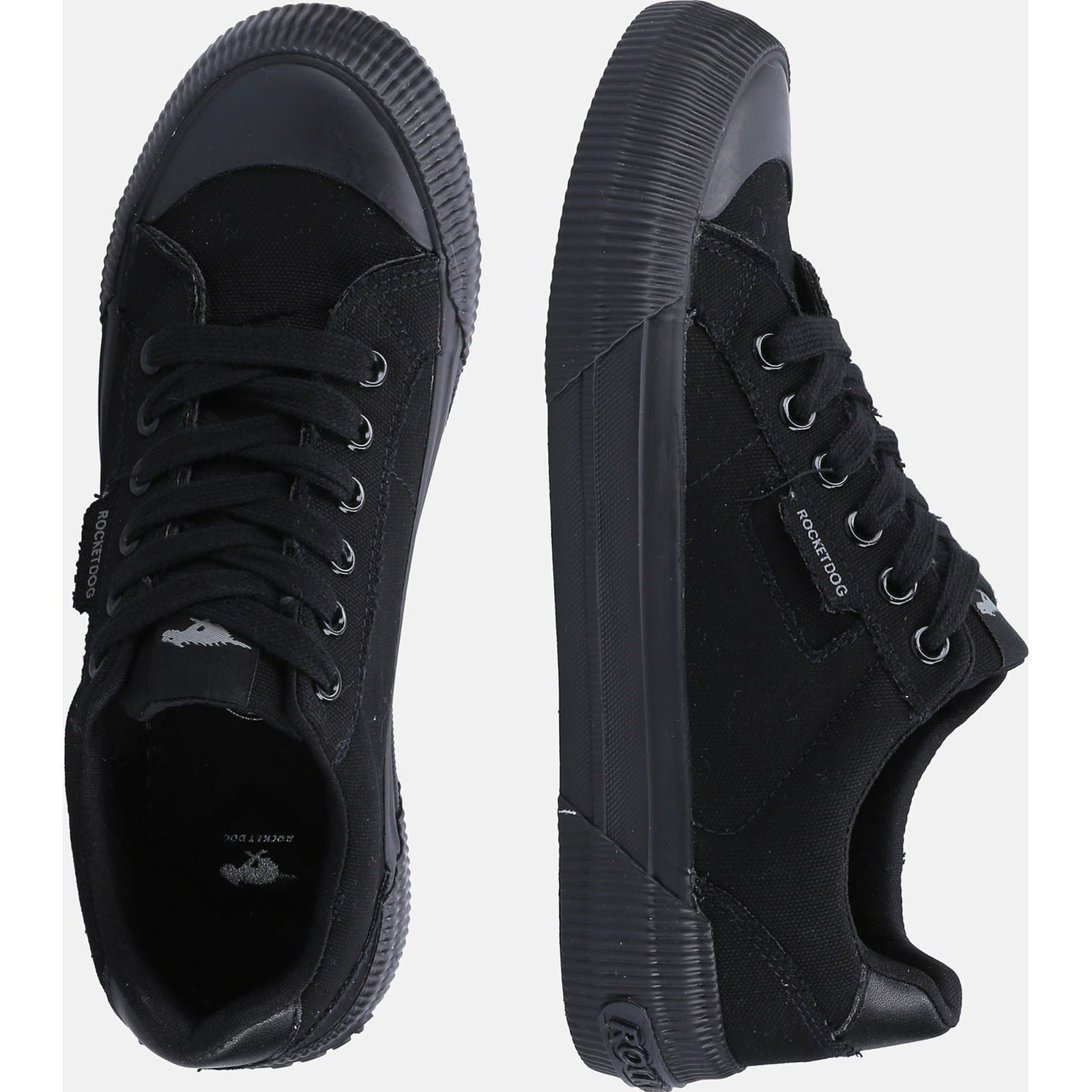 Rocket Dog Cheery Canvas Women's Black Sneakers