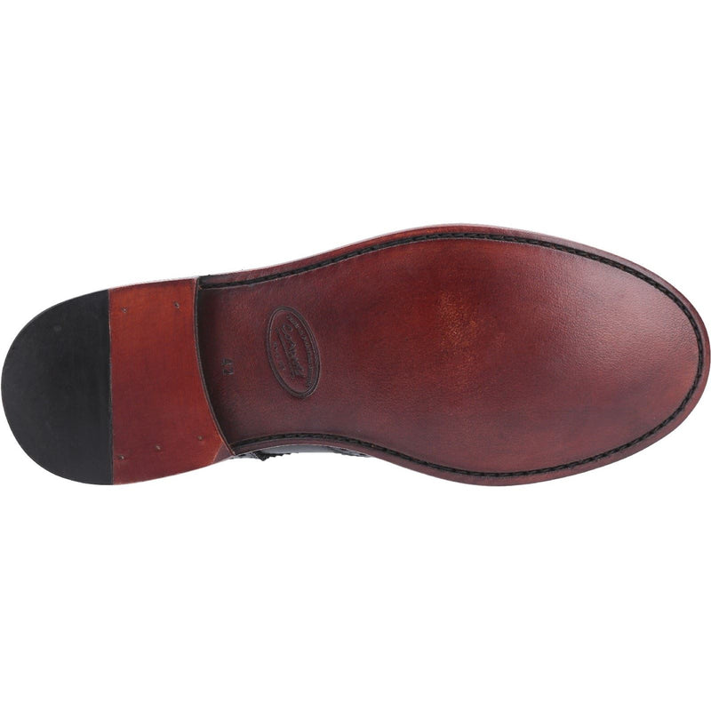 Cotswold Quenington Leather Men's Black Lace-Up Shoes