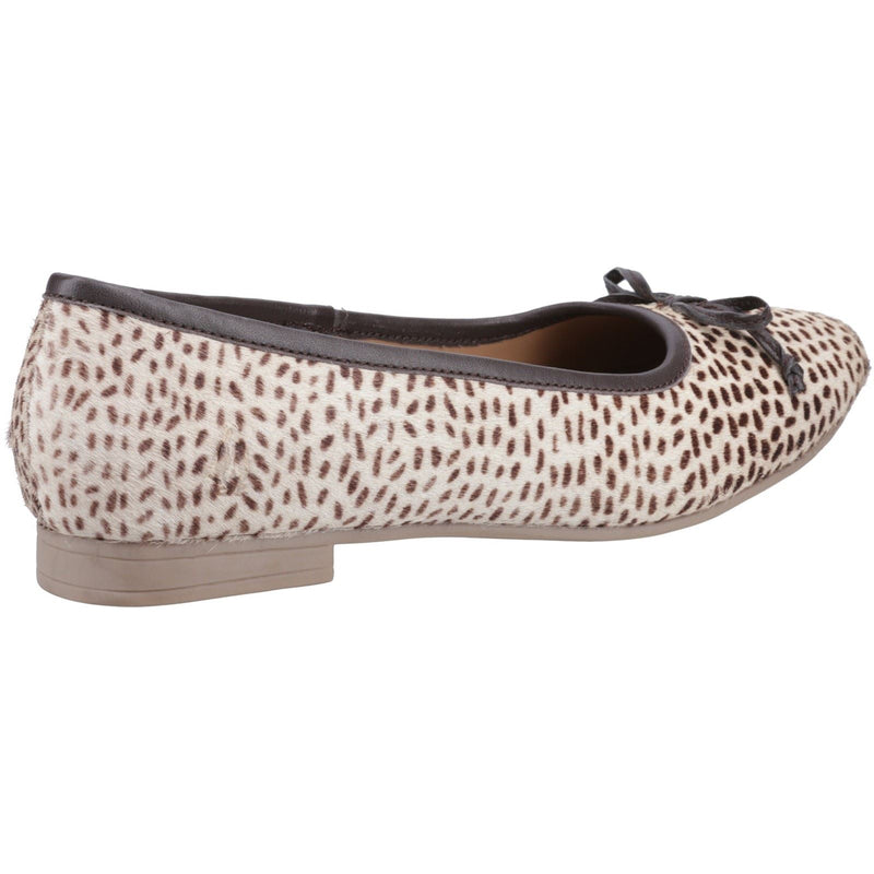 Hush Puppies Naomi Suede Suede Women's Animal Flats