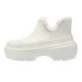 Crocs Stomp Lined Shorty Women's Off White Boots