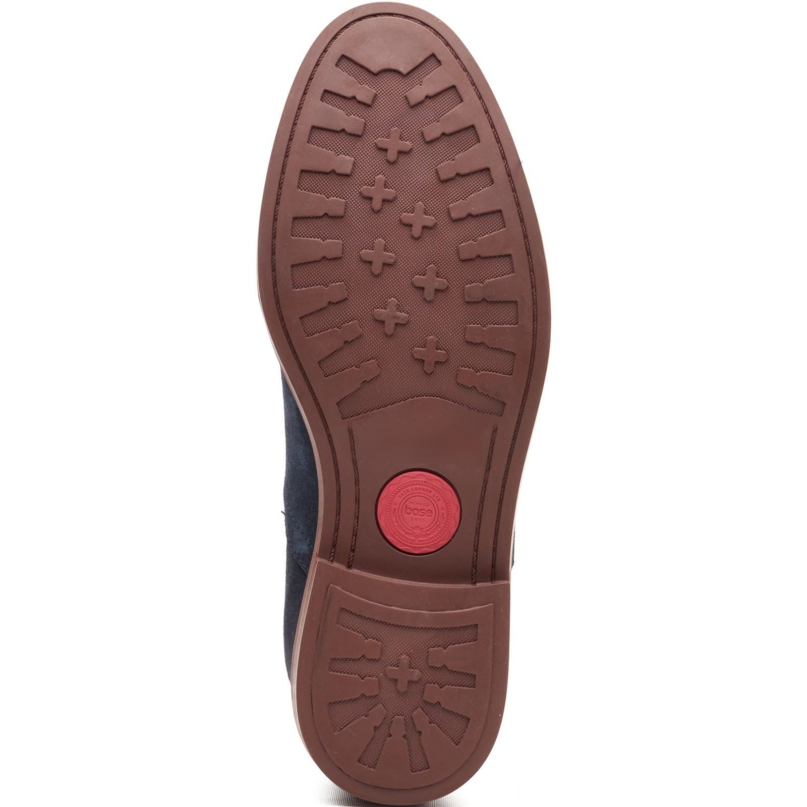 Base London Sussex Chelsea Leather Men's Navy Boots