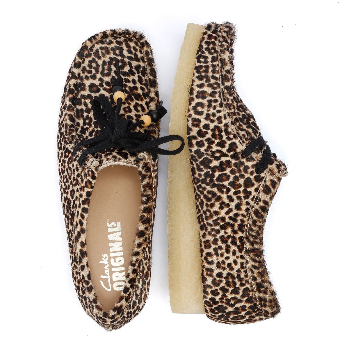 Clarks Originals Harajuku Hair On Women s Leopard Shoes Tower London.US