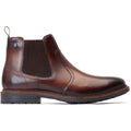 Base London Bloom Leather Men's Burnt Brown Boots