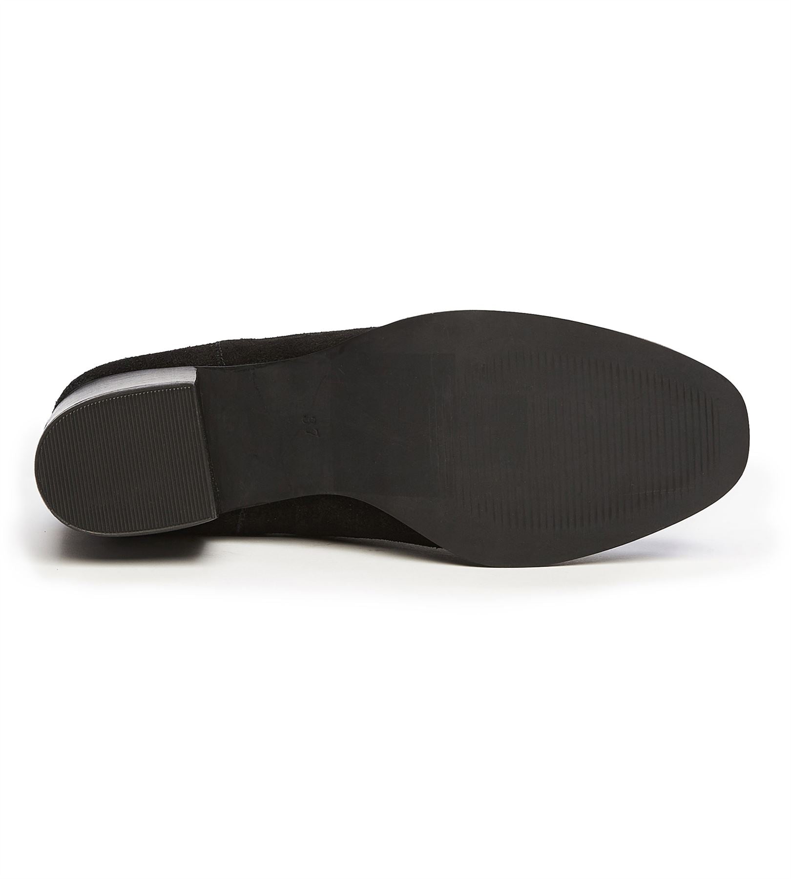 Osprey London The Naples Suede Women's Black Boots