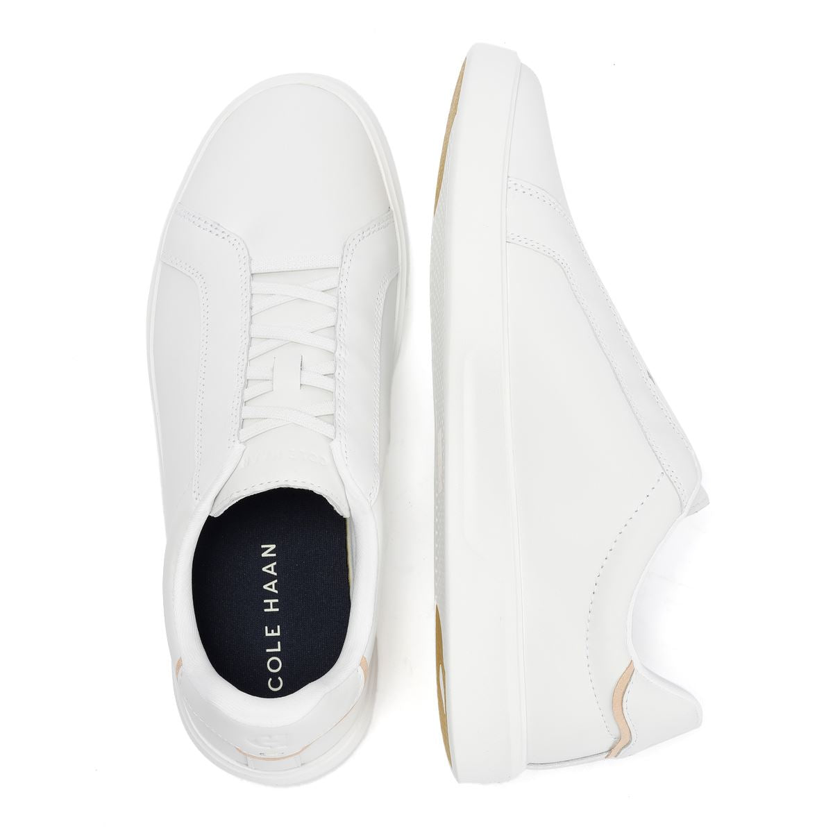 Cole Haan Grand Crosscourt Nubuck Men's Optic White/Natural Sneakers