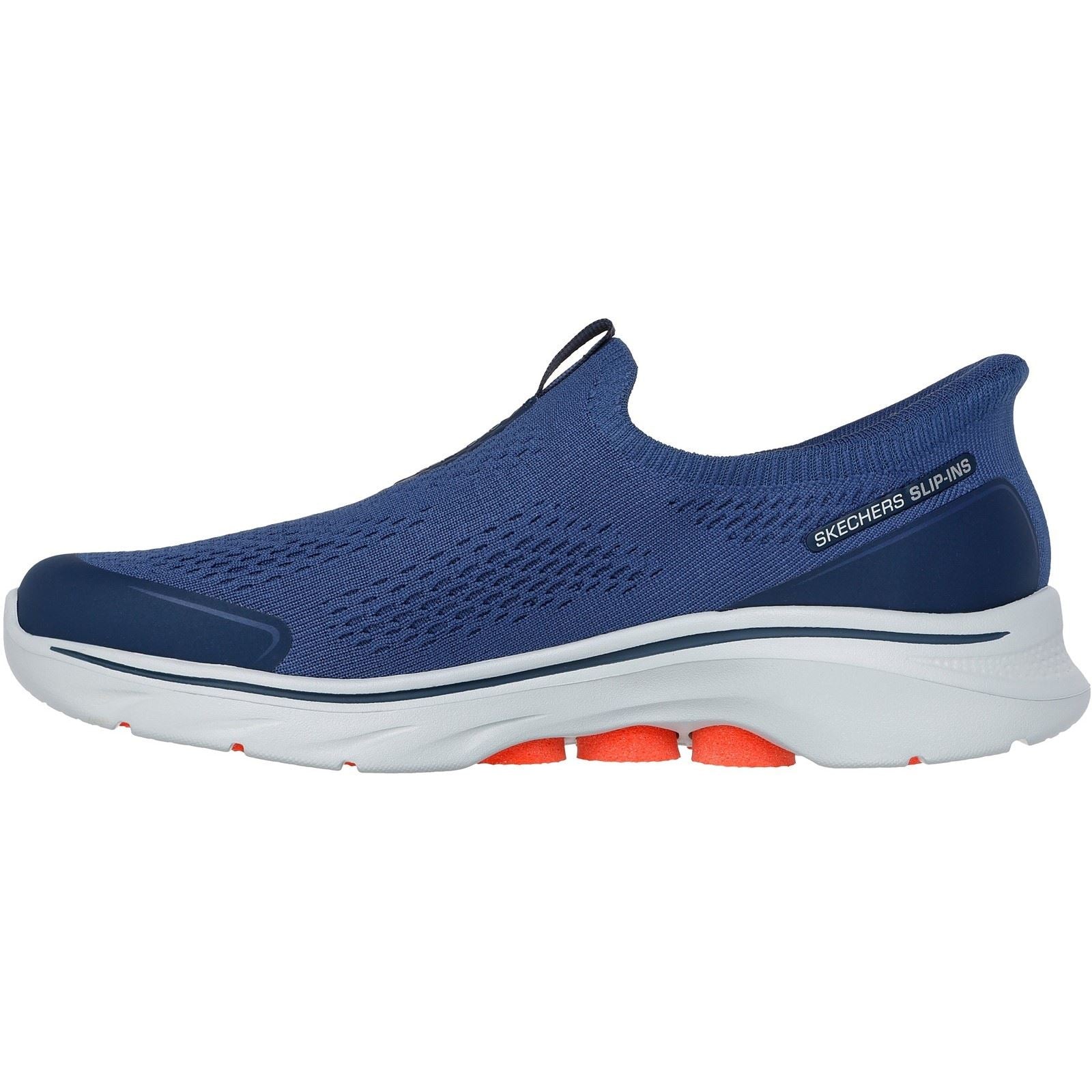 Skechers GO WALK 7 Easy On Evolution Textile Men's Navy Sneakers