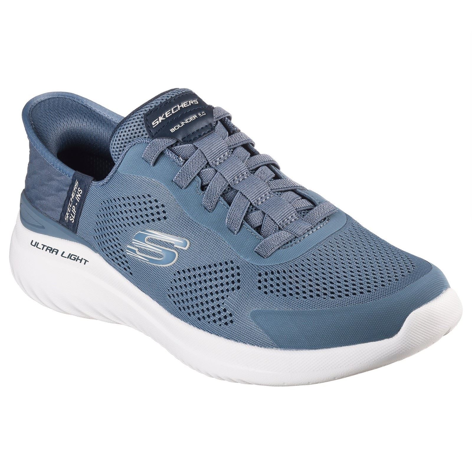 Skechers Bounder 2.0 Emerged Textile Men's Slate Sneakers