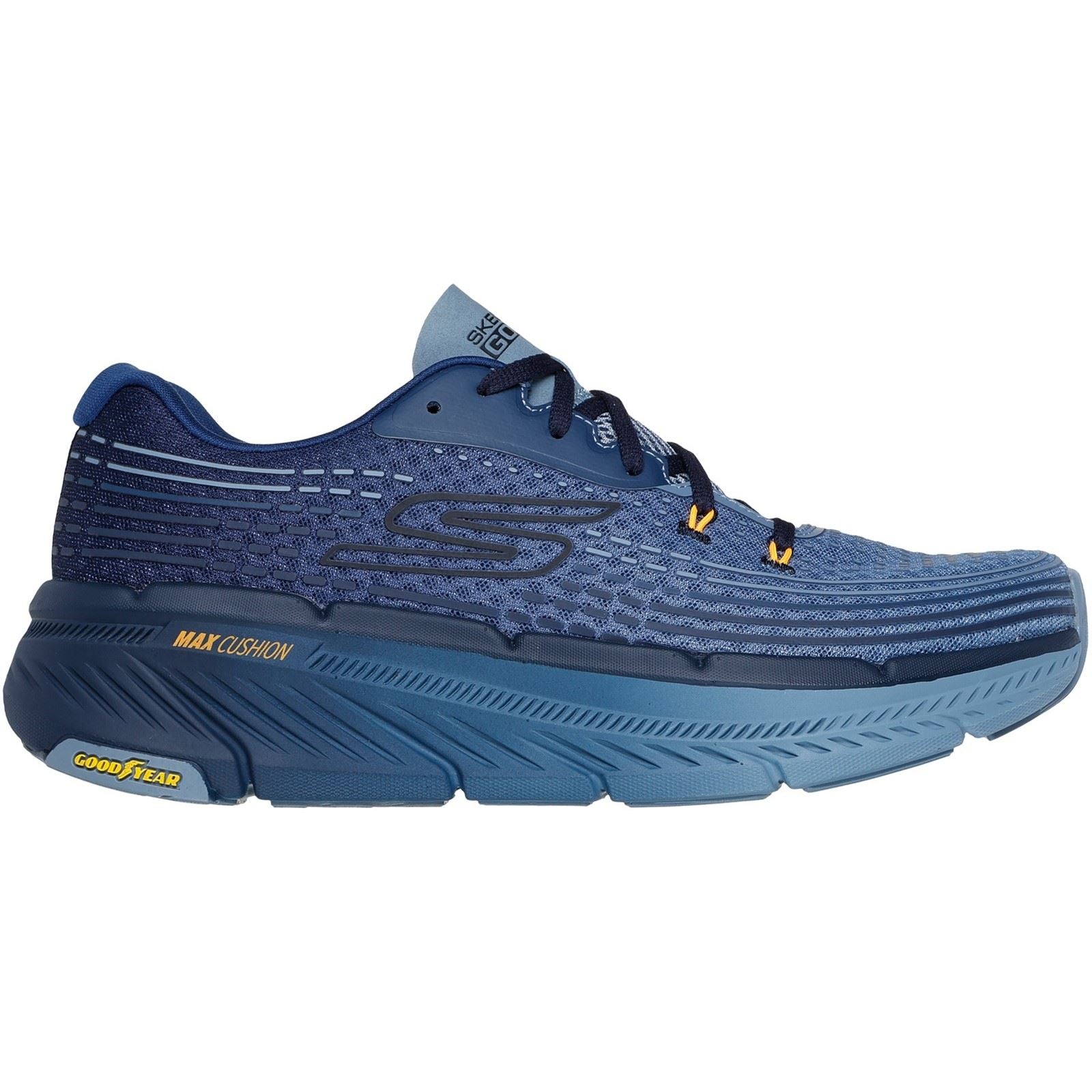 Skechers Performance Max Cushioning Premier 2.0 Vivid 2.0 Synthetic Men's Navy Sneakers