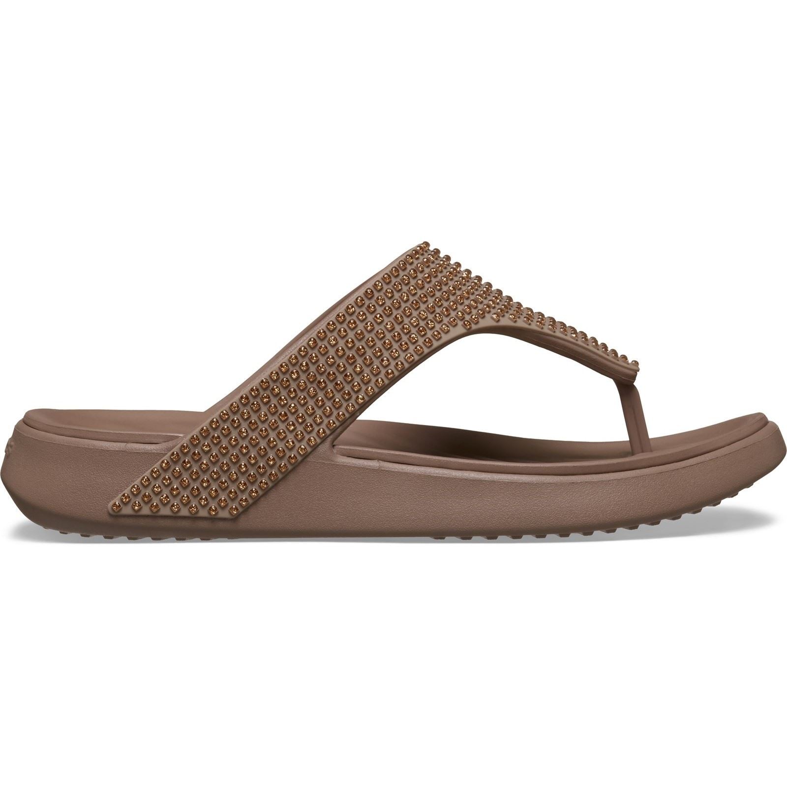Crocs Getaway Triangle EVA Women's Latte Sandals