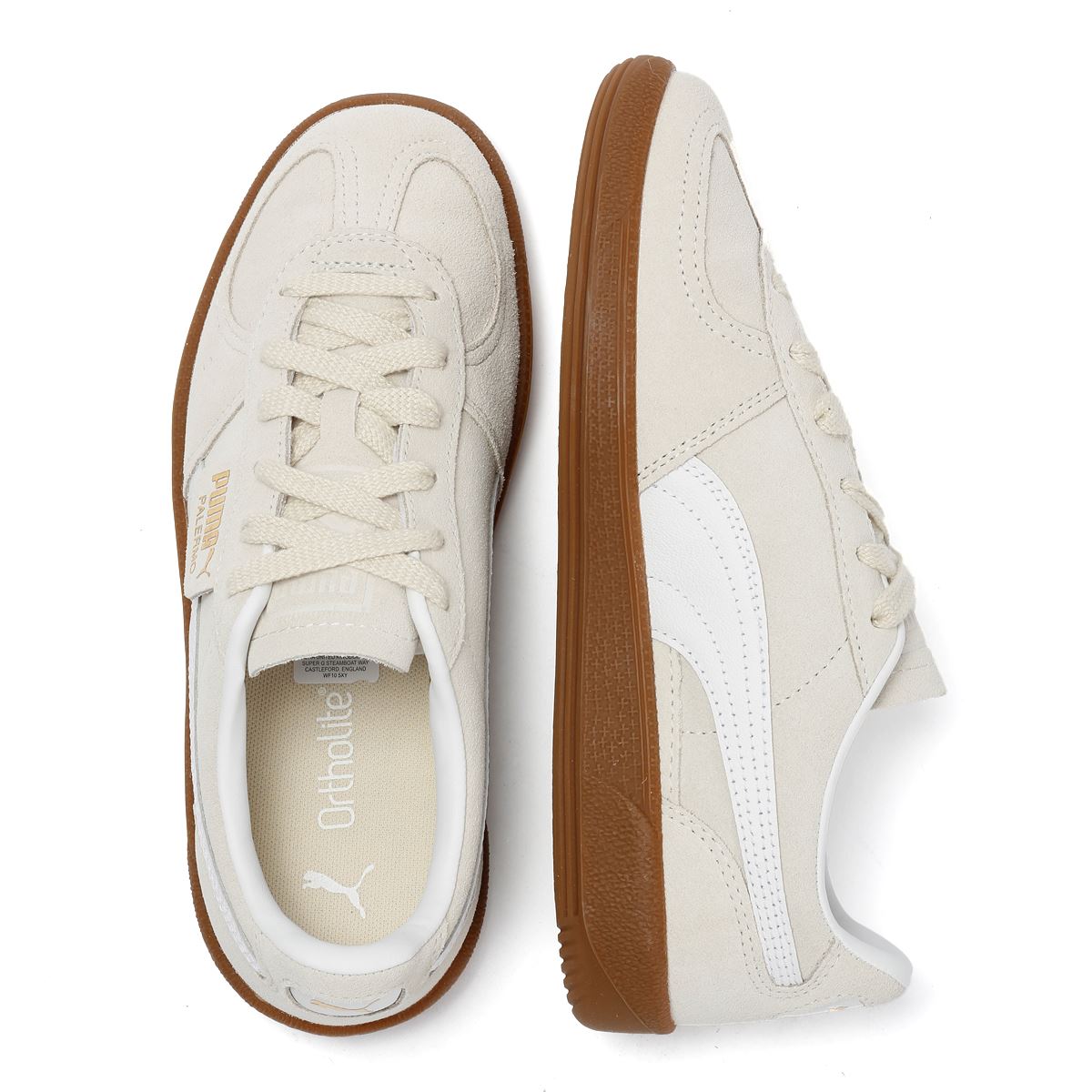 Puma Palermo Suede Women's Beige Sneakers