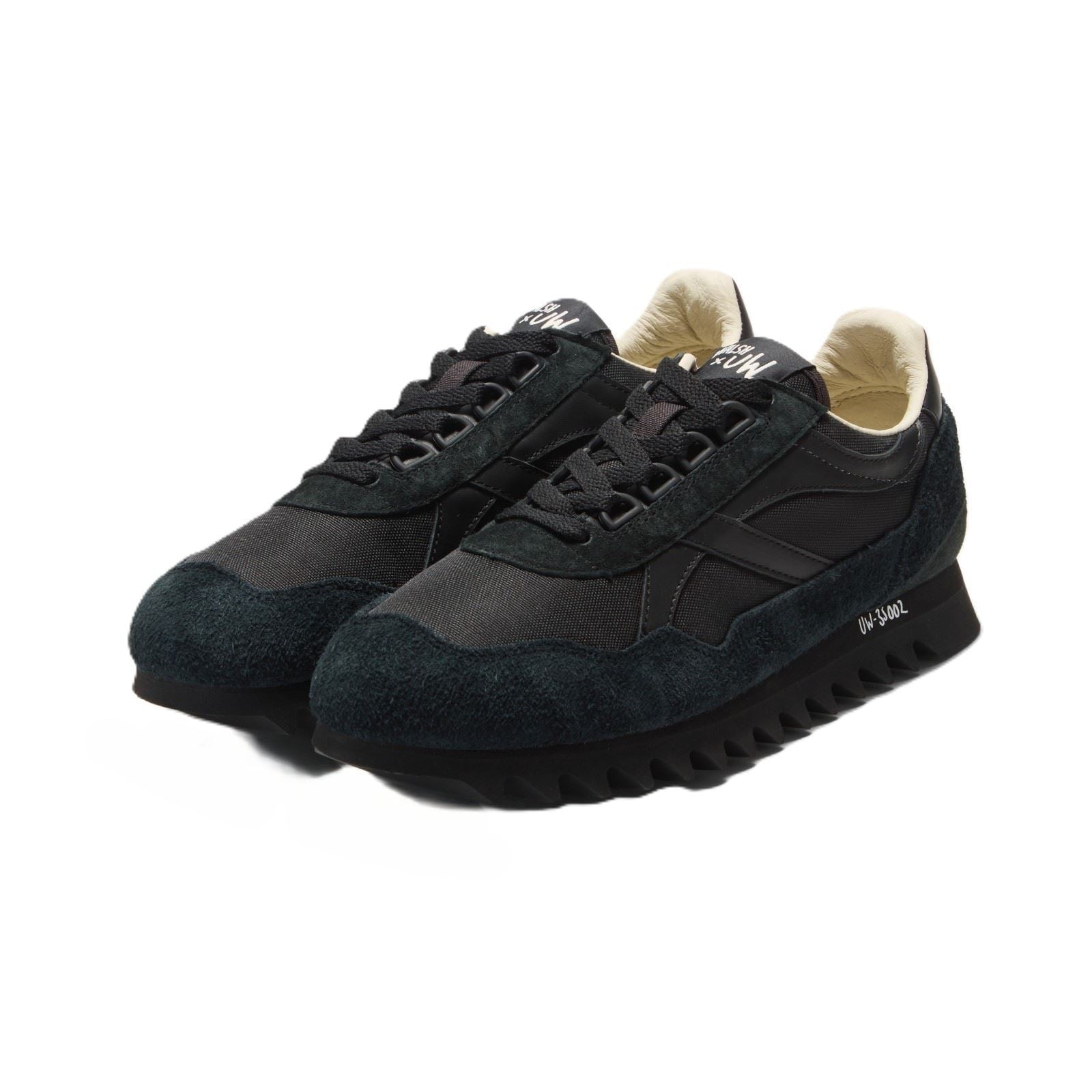 Walsh Ensign Black Trainers