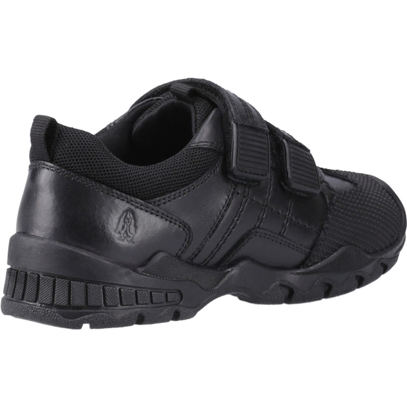 Hush Puppies Tristen Leather Boys's Black Loafers