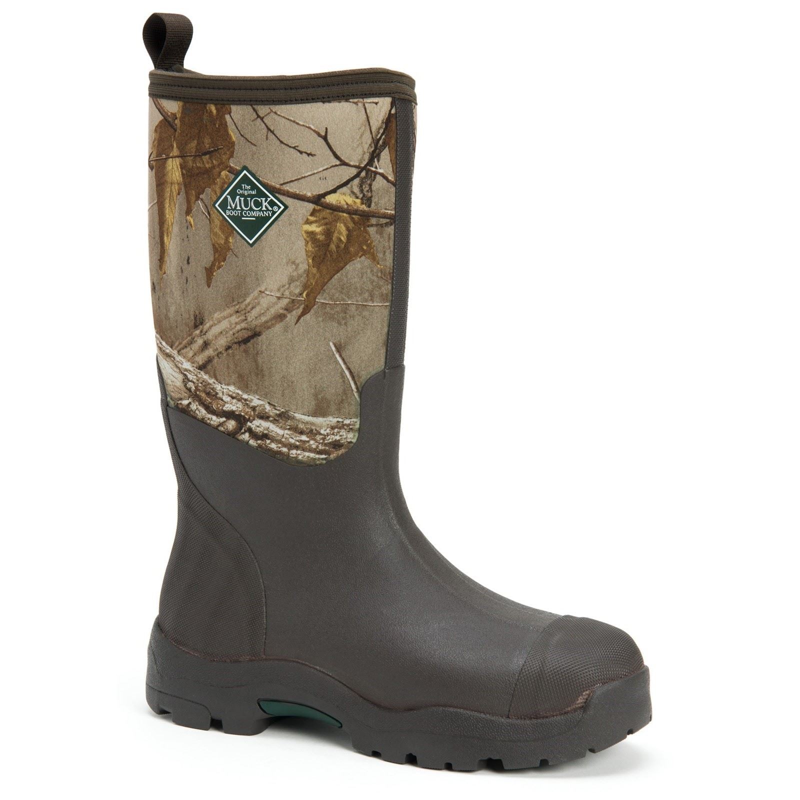 Muck Boots Derwent II Rubber Black/Bark Wellington Boots
