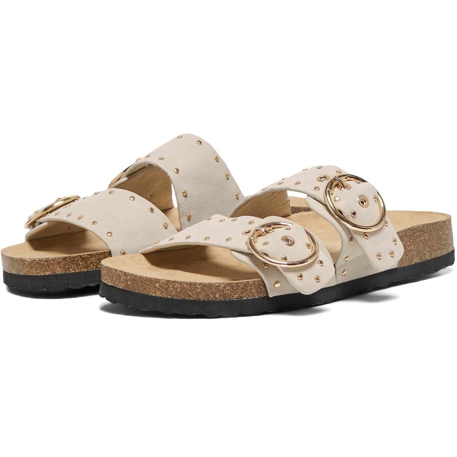 ONLY MAXI-15 Synthetic Women's Cream Sandals