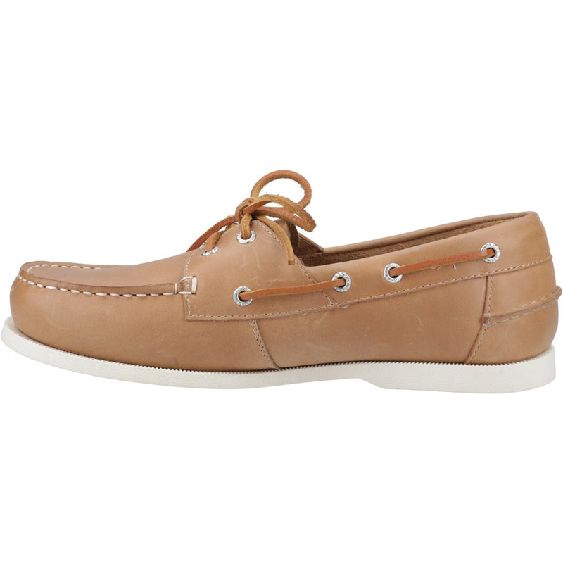 Sperry Tacoma Leather Men's Camel Boat Shoes