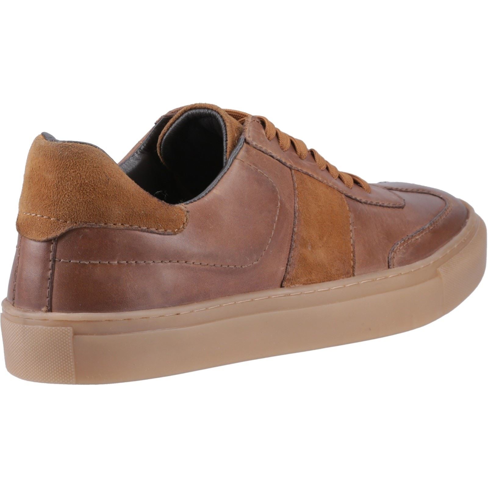 Hush Puppies Riley Suede Men's Tan Sneakers