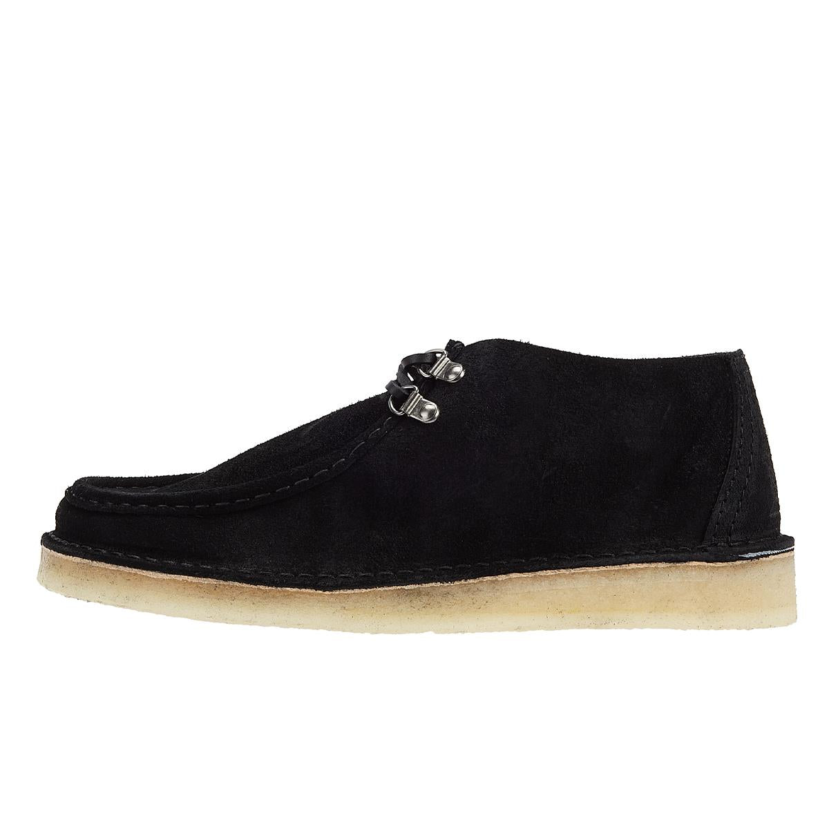 Clarks Originals Desert Nomad Suede Men's Black Boots