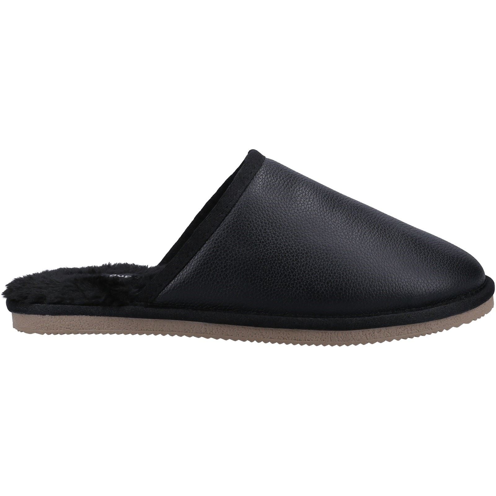 Hush Puppies Coady Suede Men's Black Slippers