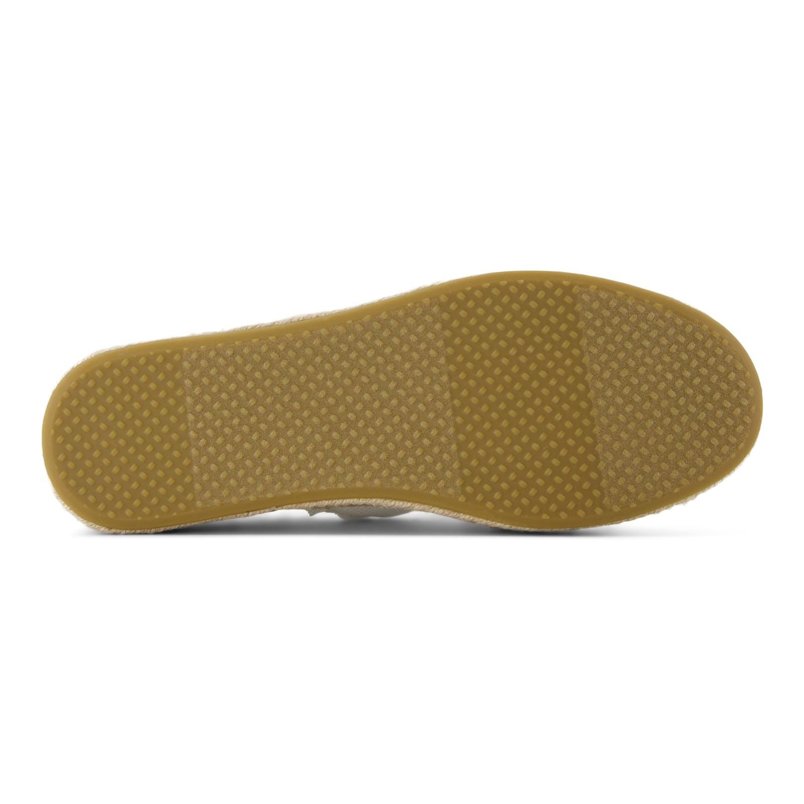 TOMS Carolina Lace Up Cotton Women's White Beachside Shoes