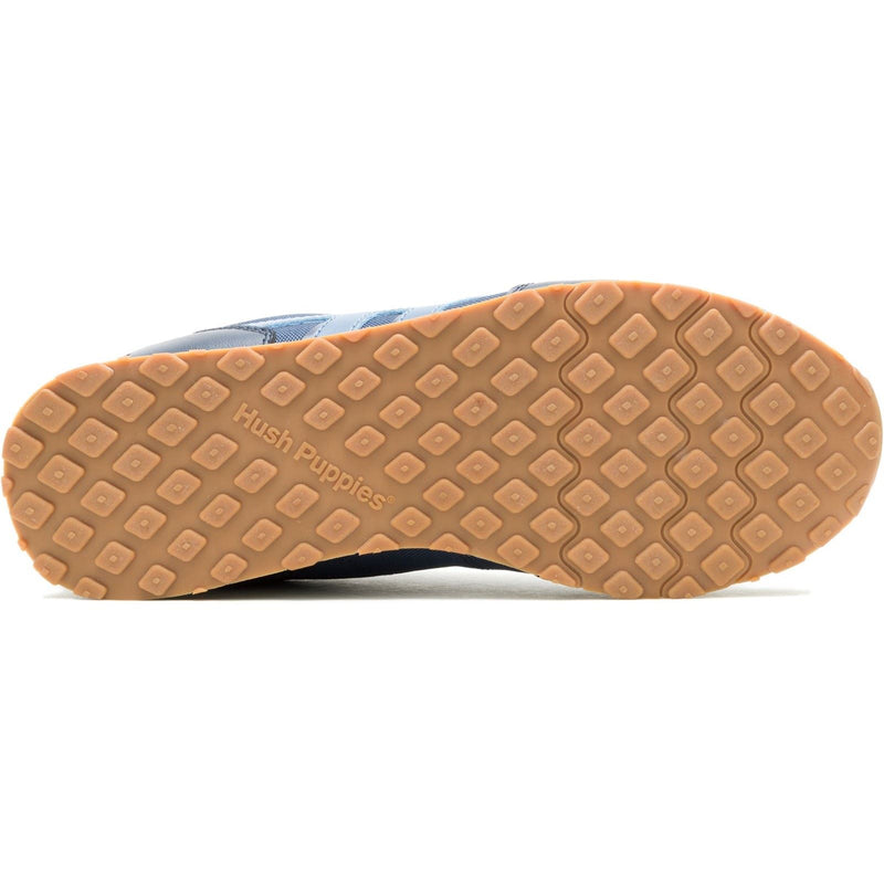 Hush Puppies Seventy8 Leather Men's Blue Sneakers