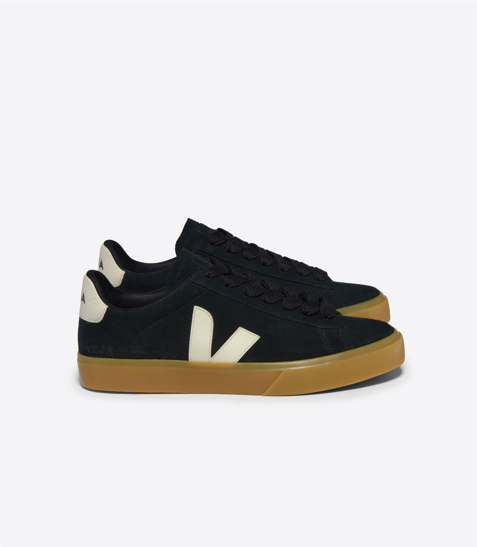 Veja Campo Suede Women's Black / Pierre Sneakers