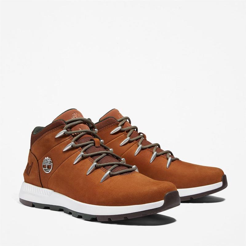 Timberland Sprint Trekker Leather Men's Saddle Tan Sneakers