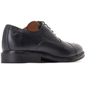 Base London Corbin Leather Men's Black Oxford Shoes
