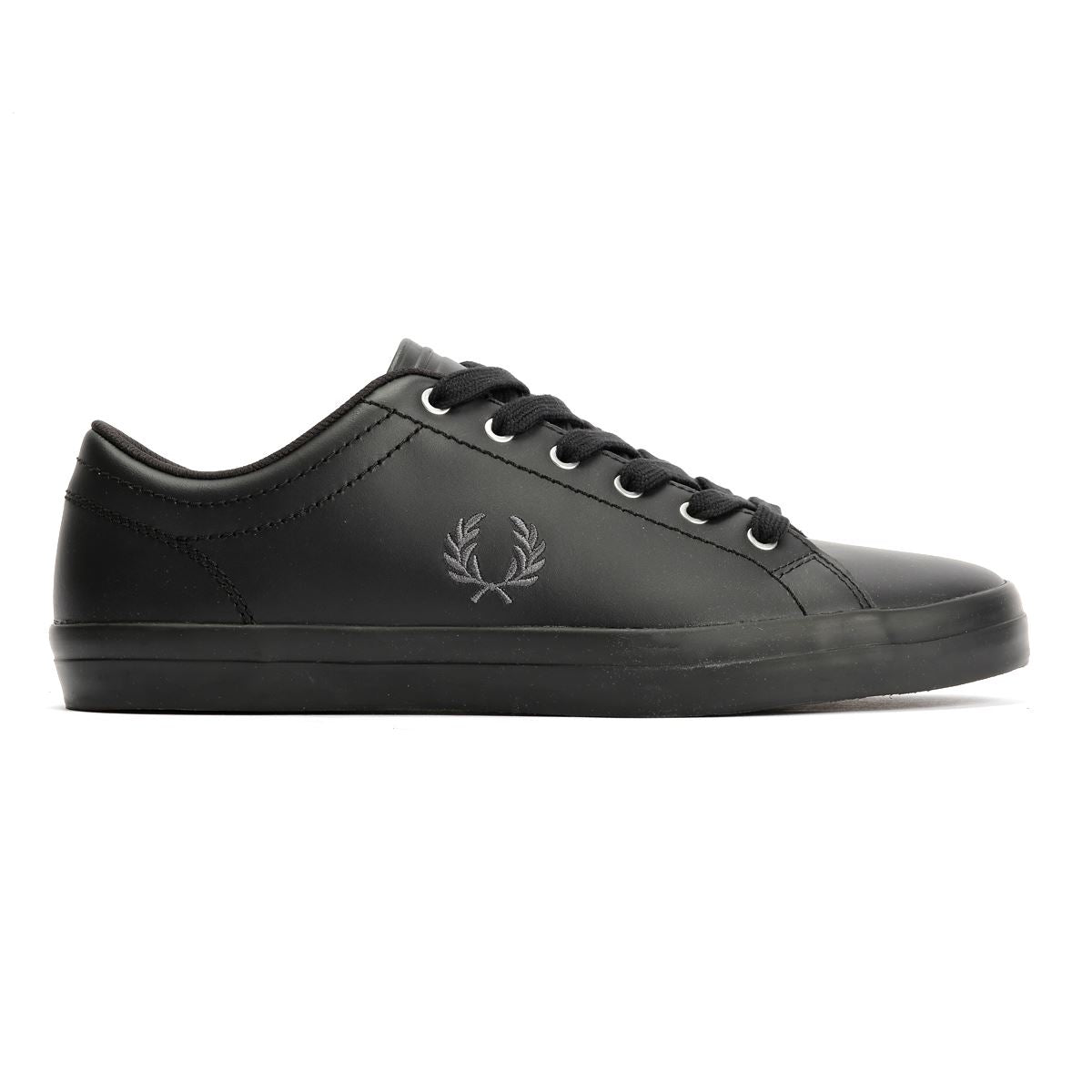 Fred Perry Baseline Leather Men's Black Sneakers