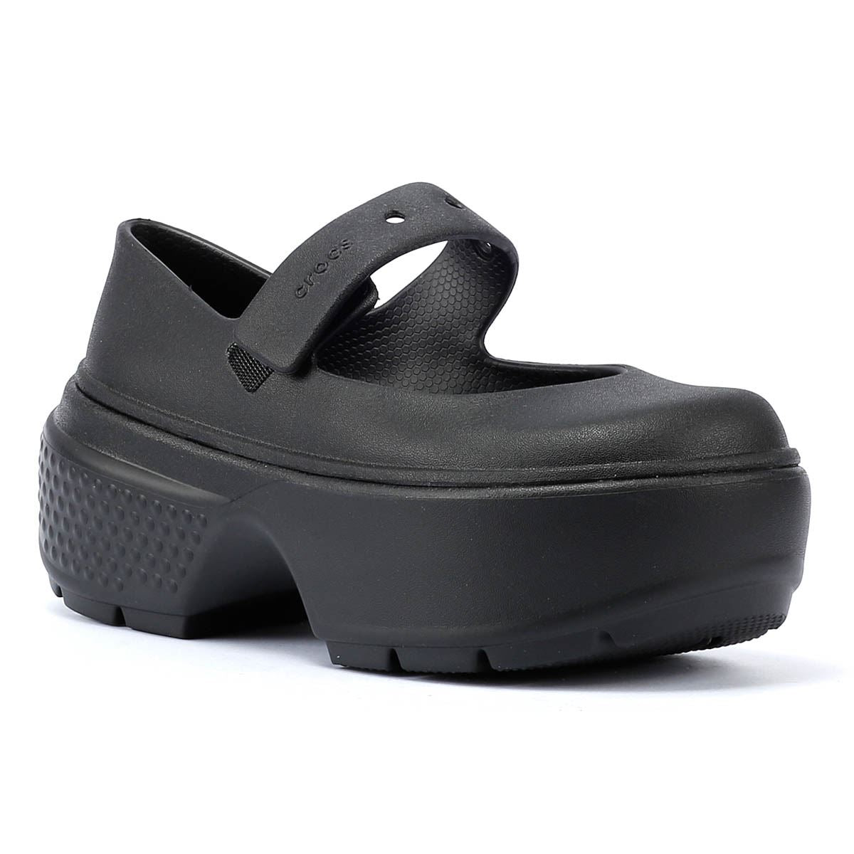 Crocs Stomp Mary Jane Women's Black Shoes