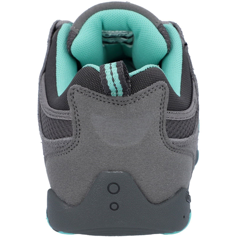 Hi-Tec Quadra II Suede Women's Grey/Mint Hiking Boots