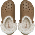 Crocs Classic Fleece Lined Thermoplastic Sepia Clogs