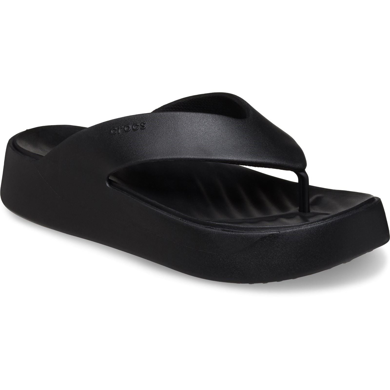 Crocs Getaway Platform Thermoplastic Women's Black Sandals