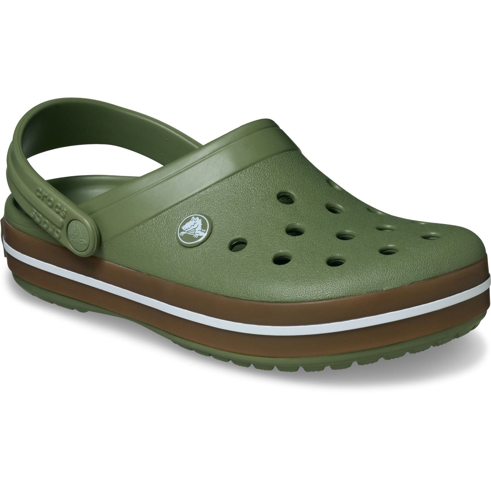 Crocs Crocband Gum Thermoplastic Men's Cargo Clogs