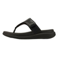 FitFlop F-Mode Go Adjustable Flatform Women's Black Sandals
