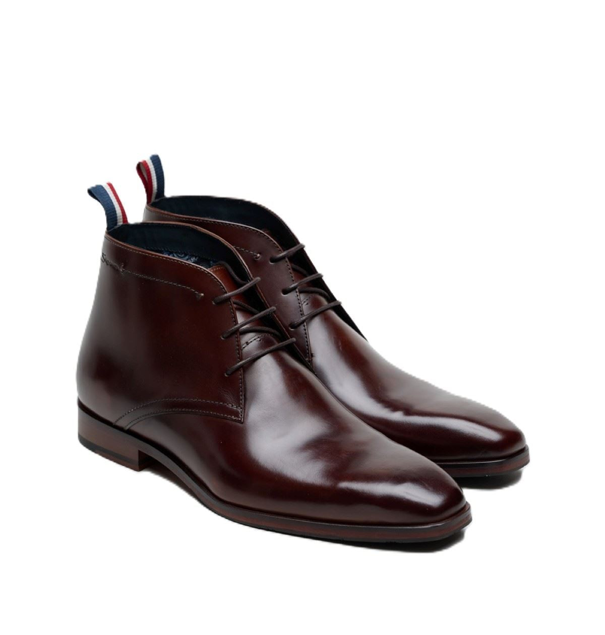 Ben Sherman London Brush Off Leather Men's Brown Boots