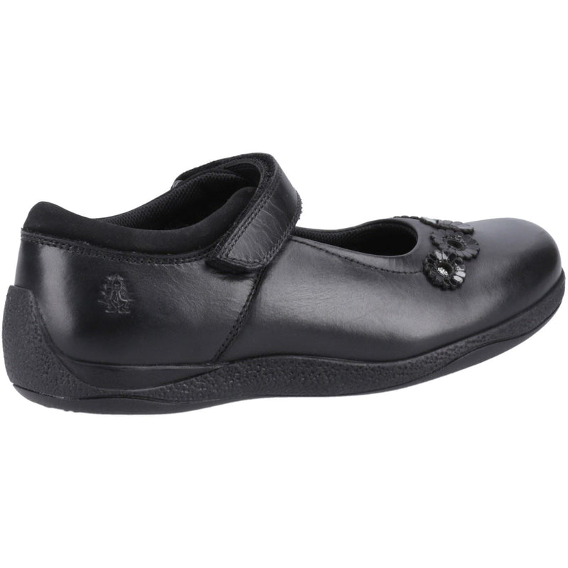 Hush Puppies Christina Junior Leather Girls's Black Shoes