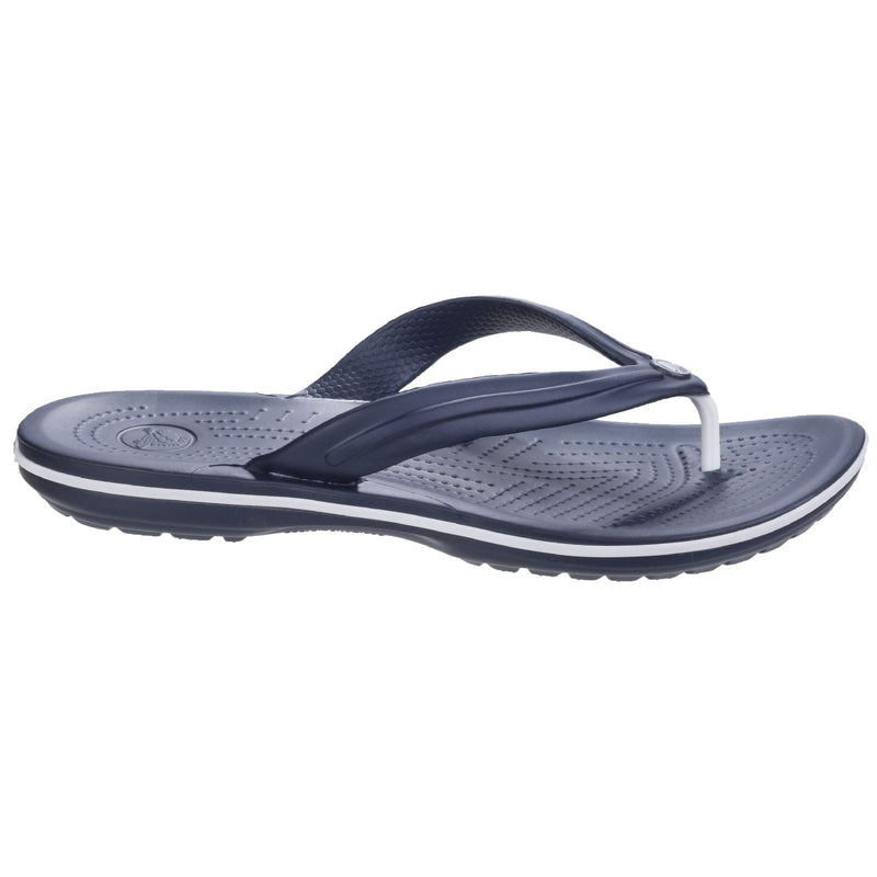 Crocs Crocband Flip Croslite Rubber Navy Sandals