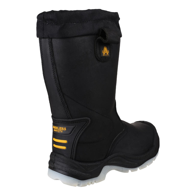 Amblers Safety FS209 Leather Black Safety Boots