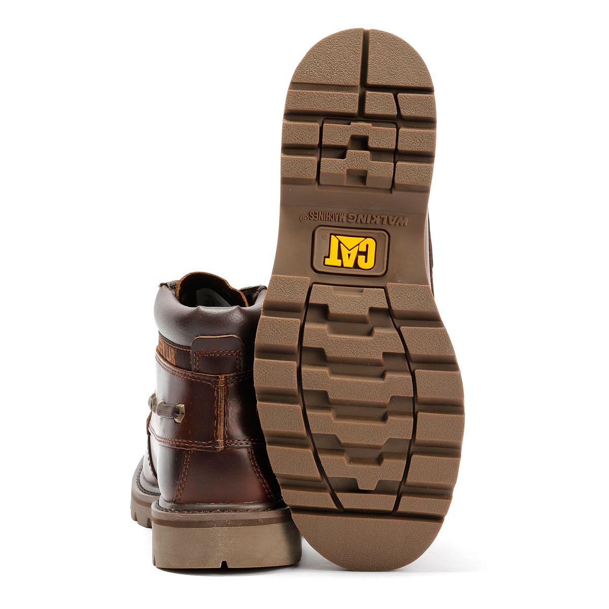 Caterpillar Colorado Boat Mid Leather Men's British Tan Boots
