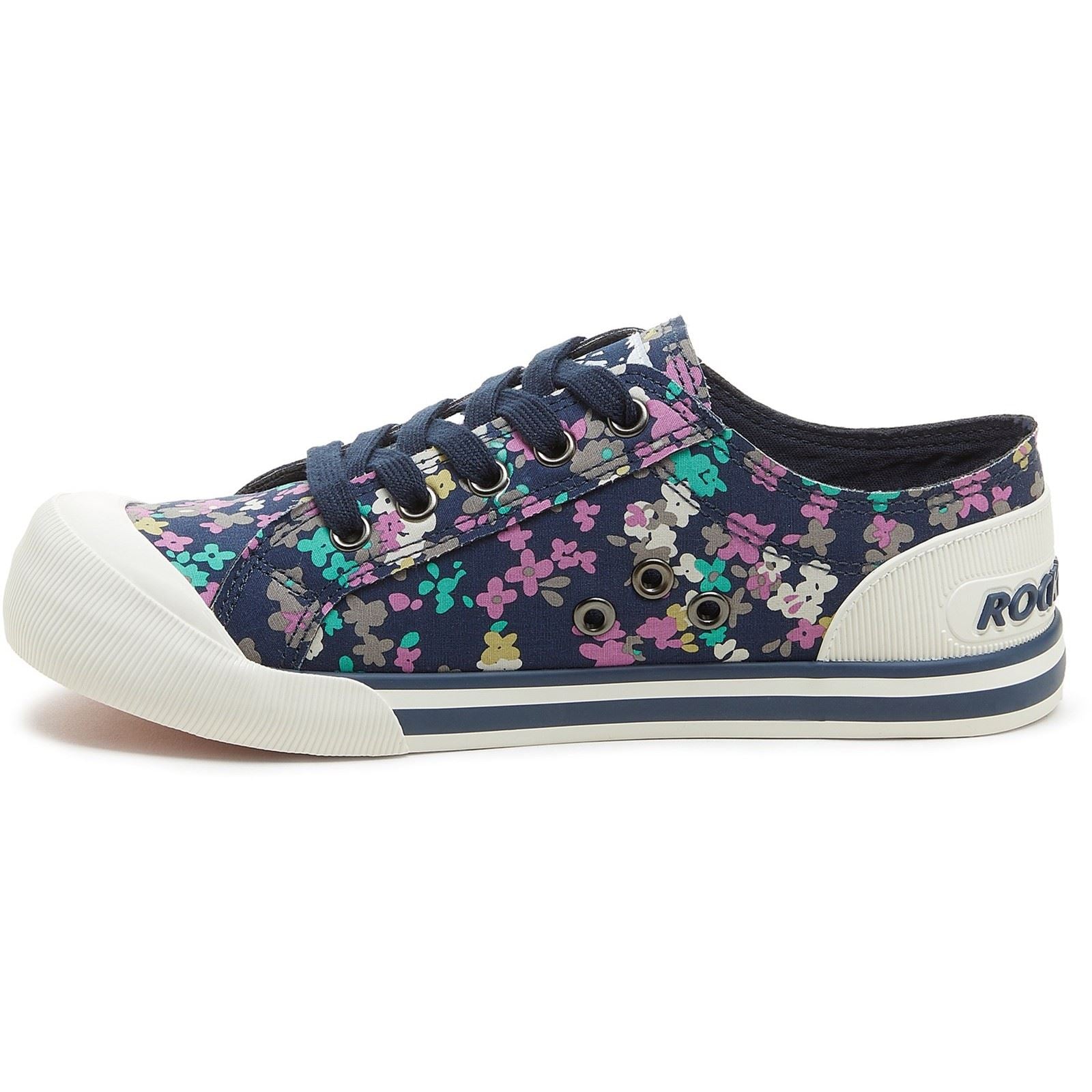 Rocket Dog Jazzin Annie Cotton Women's Navy Sneakers