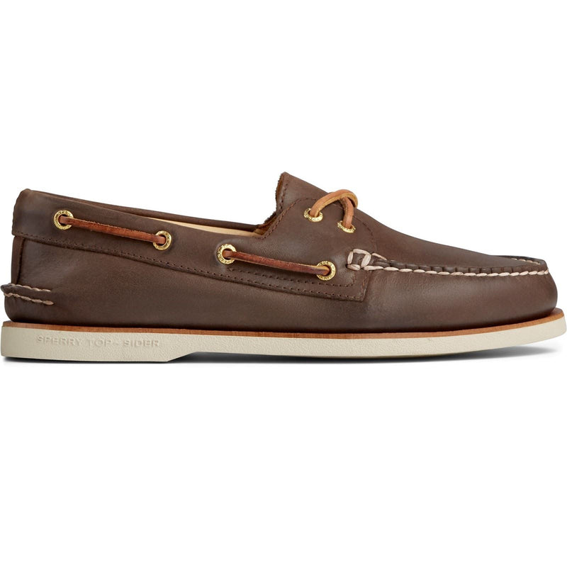 Sperry Gold Cup Authentic Original Leather Men's Brown Boat Shoes