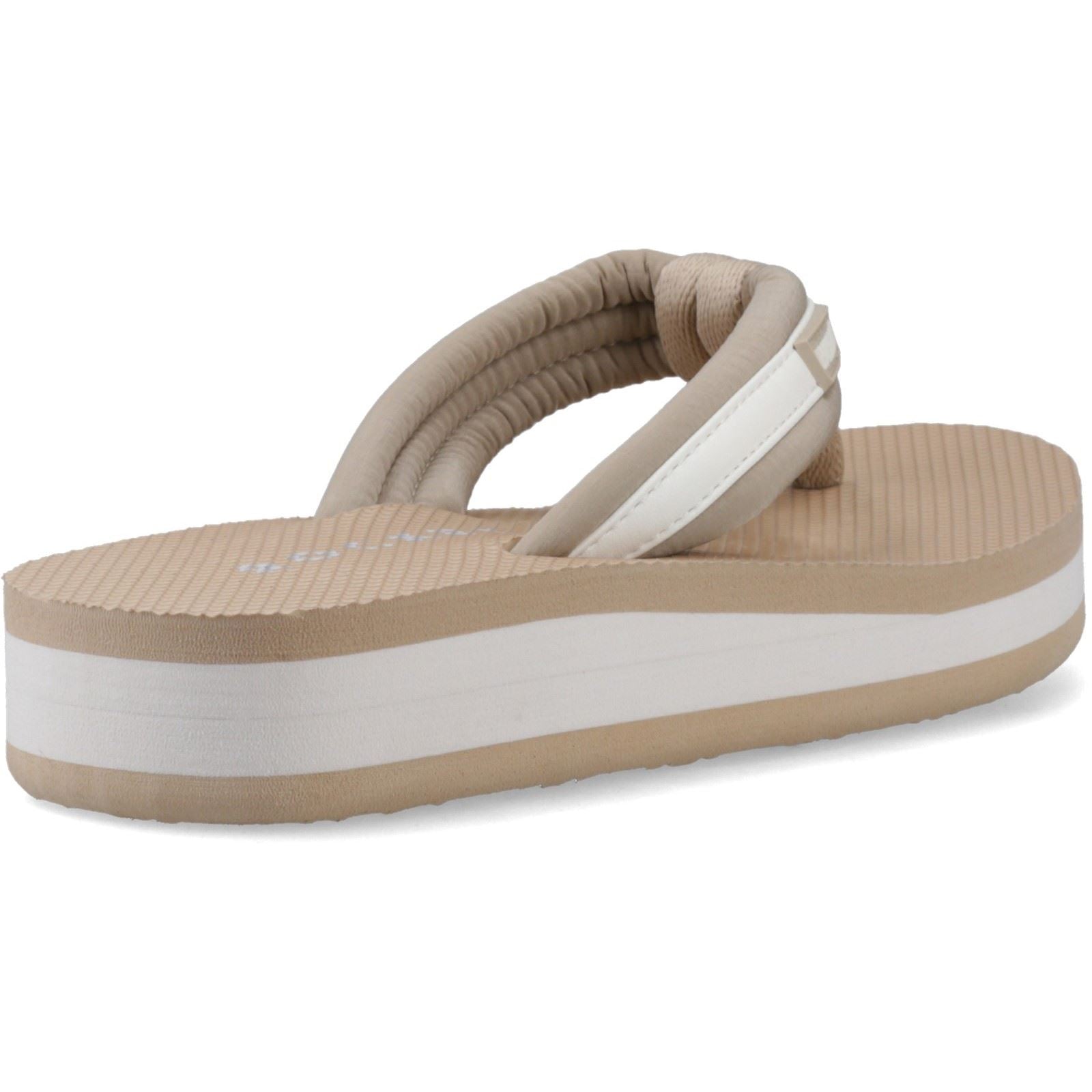 Rocket Dog Monica Nylon PU Textile Women's Tan/Off White Espadrilles