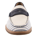 Sperry Port Driving Textile Women's White/Navy Standard Loafers