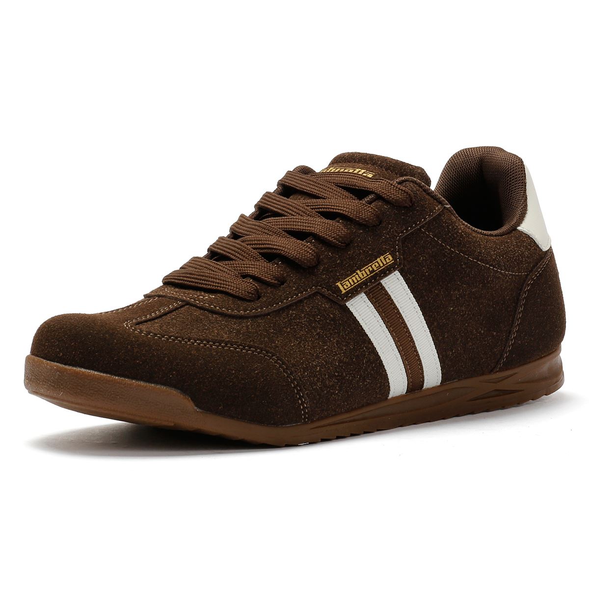 Lambretta Tackle Men's Chocolate Sneakers