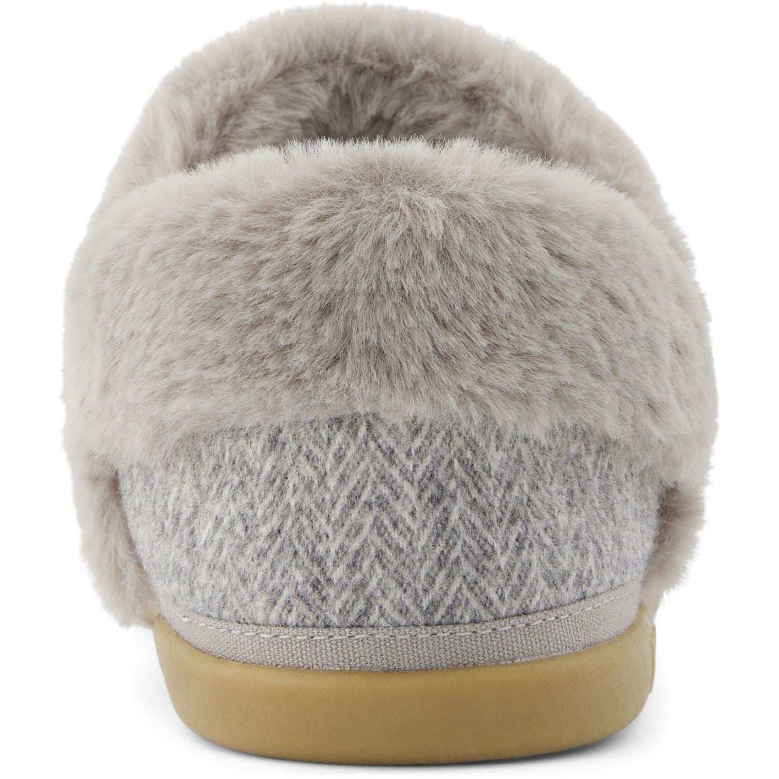TOMS Oslo Synthetic Women's Grey Slippers