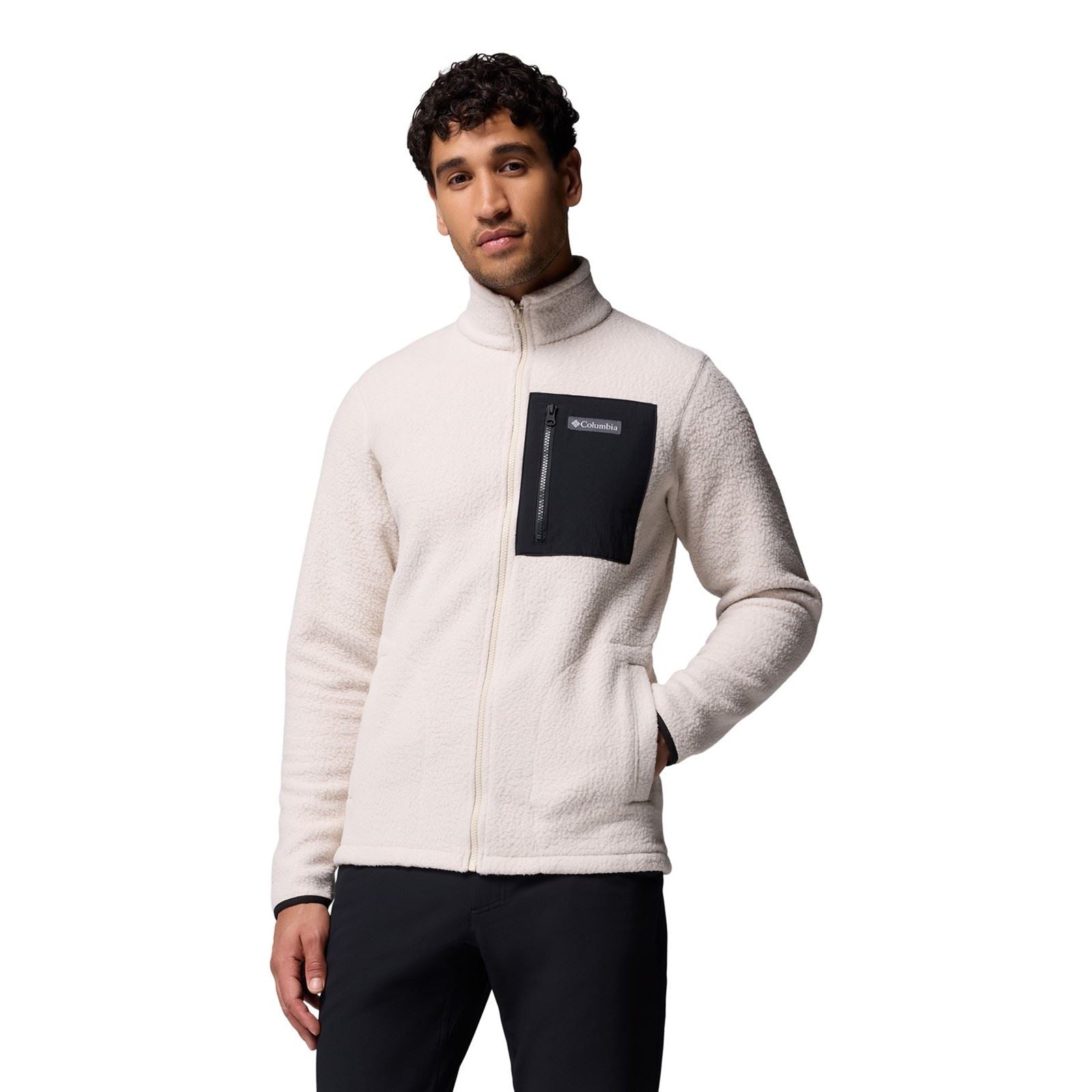 Columbia Jasper Ridge Pebbled Full Zip Fleece Men's Fleece Jacket