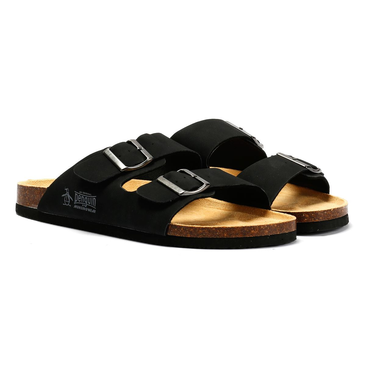 Penguin Port 2 Men's Black Sandals